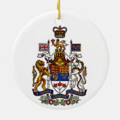 Brits Columbia* kerstversiering Keramisch Ornament (Achterkant)
