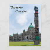 Brits-Columbia-parlement - Victoria, Canada Briefkaart (Voorkant)