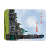 Brits-Columbia-parlement - Victoria, Canada Magneet (Horizontaal)