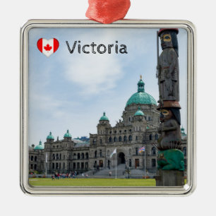 Brits-Columbia-parlement - Victoria, Canada Metalen Ornament
