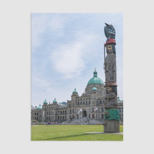 Brits-Columbia-parlement - Victoria, Canada Tissuepapier