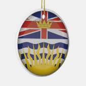 Brits Columbia Porcelain kerstversiering Keramisch Ornament (Rechts)