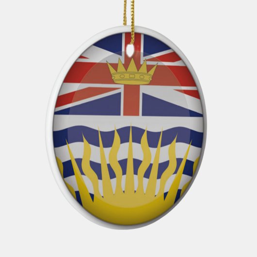 Brits Columbia Porcelain kerstversiering Keramisch Ornament (Rechts)