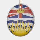 Brits Columbia Porcelain kerstversiering Keramisch Ornament (Links)