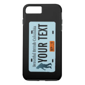 Brits-Columbia Sasquatch nummerplaat Case-Mate iPhone Case (Achterkant)
