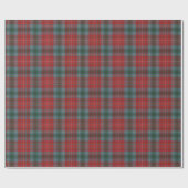 Brits Columbia Tartan Wrapping Paper Cadeaupapier (Vlak)