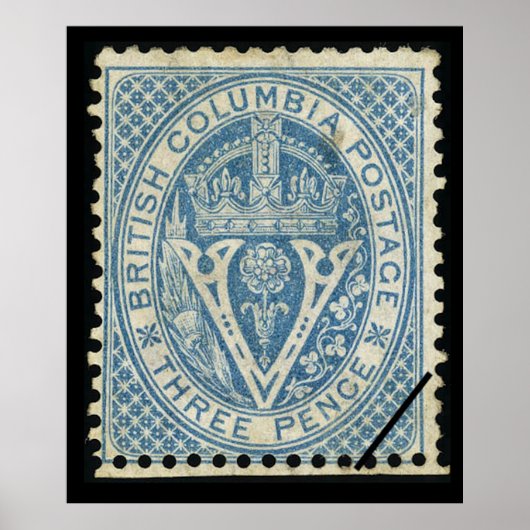  Brits Columbia Travel Poster (Voorkant)