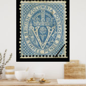  Brits Columbia Travel Poster (Keuken)