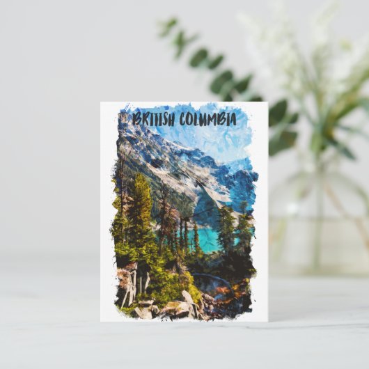 Brits-Columbia-Uitzicht Briefkaart (Staand voorkant)