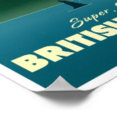 Brits Columbia vintage-poster Poster (Hoek)