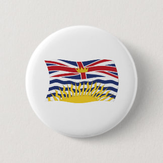 Brits-Columbia Vlag Knop Ronde Button 5,7 Cm
