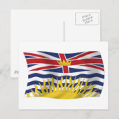 Brits-Columbia Vlag Postkaart (Voorkant / Achterkant)