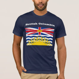 Brits Columbia Vlag T-shirt