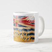 Brits-Columbiaanse vlag Grote Koffiekop (Voorkant rechts)