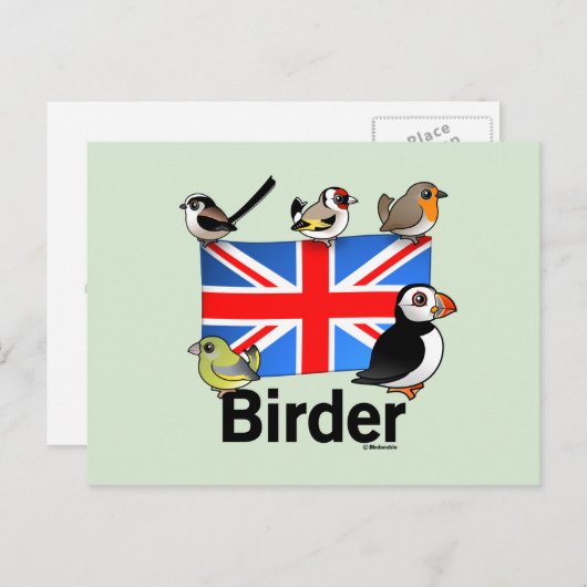 Brits dier briefkaart (Voorkant / Achterkant)