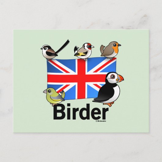 Brits dier briefkaart (Voorkant)