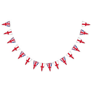 Brits en Engels vlaggetje Vlaggetjes