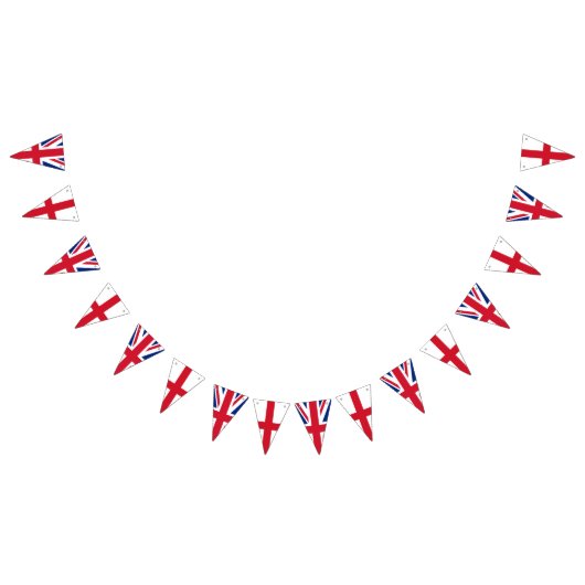 Brits en Engels vlaggetje Vlaggetjes (Alle)