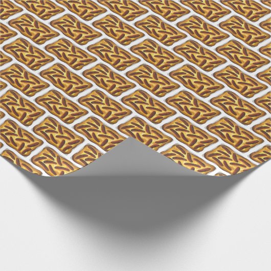 Brits Engels Food Toad in the Hole Worstjes Cadeaupapier (Hoek)