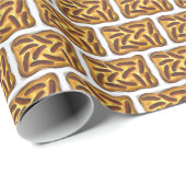 Brits Engels Food Toad in the Hole Worstjes Cadeaupapier (Rol Hoek)