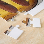 Brits Engels Food Toad in the Hole Worstjes Legpuzzel (Zijkant)