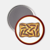 Brits Engels Food Toad in the Hole Worstjes Magneet (Voorkant / Achterkant)