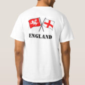 Brits/Engels Protest Patriot T-shirt (Achterkant)