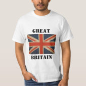 Brits/Engels Protest Patriot T-shirt (Voorkant)