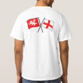 Brits-Engels T-shirt van protest (Achterkant)