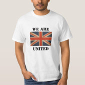 Brits-Engels T-shirt van protest (Voorkant)