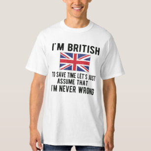 Brits erfgoed - Groot-Brittannië - Britse vlag T-shirt