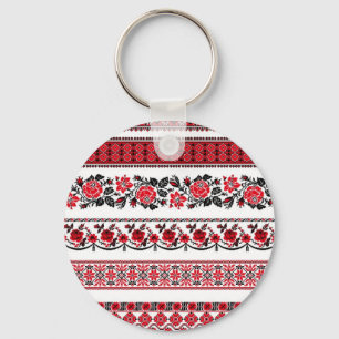 Brits etnisch etnisch patroon sleutelhanger