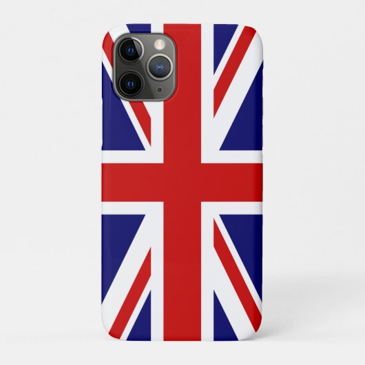 Brits EU-vlag Flag iPhone 11 Pro-Hoesje Case-Mate iPhone Case (Achterkant)
