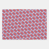 Brits EU-vlag Platinum Jubilee van koningin Inpakpapier Vel (Voorkant 2)