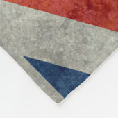 Brits EU-vlag retro fleece blanket Deken (Hoek)