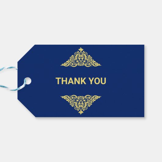 Brits EU-vlagpatriottisch huwelijk Cadeaulabel (Achterkant Horizontaal)