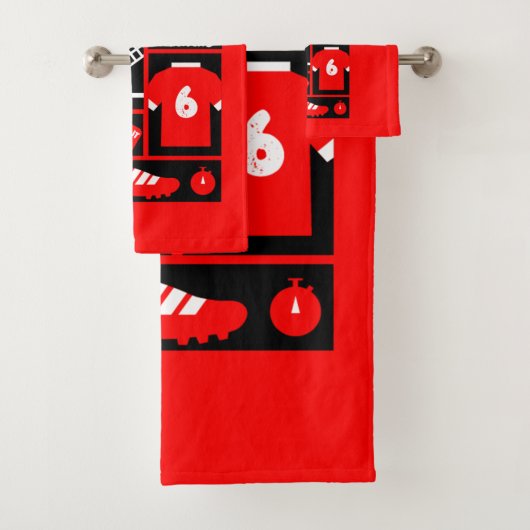 Brits Football Bad Handdoek (Insitu)