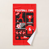Brits Football Bad Handdoek (Handdoek)