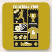 Brits Football Bier Onderzetter (Voorkant)