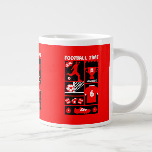 Brits Football Grote Koffiekop