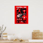 Brits Football Poster (Keuken)