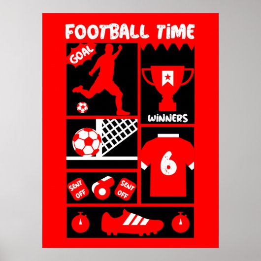 Brits Football Poster (Voorkant)