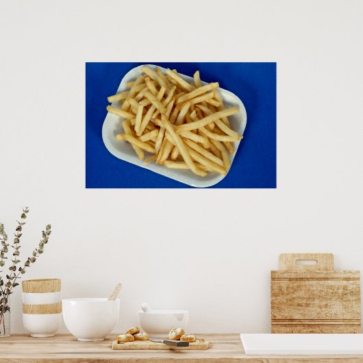 Brits friet poster (Keuken)