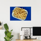 Brits friet poster (Thuiskantoor)