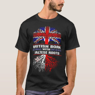 Brits geboren met Maltese wortels T-shirt