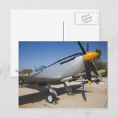 Brits gebouwde Spitfire jager Briefkaart (Voorkant / Achterkant)