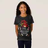 Brits Gnome Buffalo met kerstboom T-shirt (Voorkant volledig)