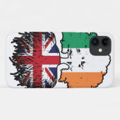 Brits - Groot - Brittannië - Ierland - vlag Case-Mate iPhone Case (Achterkant (horizontaal))