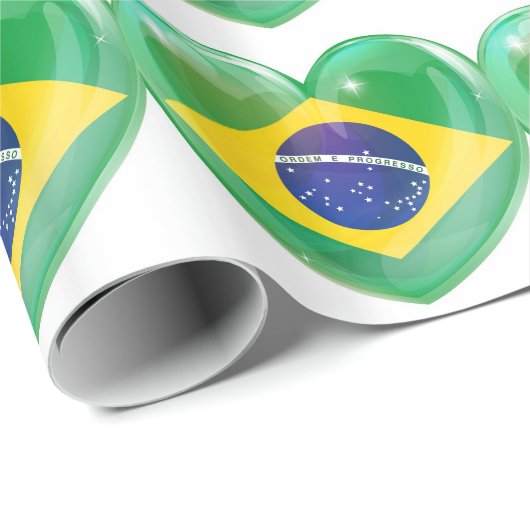 Brits hart cadeaupapier (Rol Hoek)