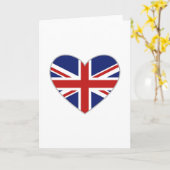 Brits hart kaart (Gele Bloem)